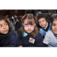 Festejos por el Día de la Bandera con los niños de Jardín